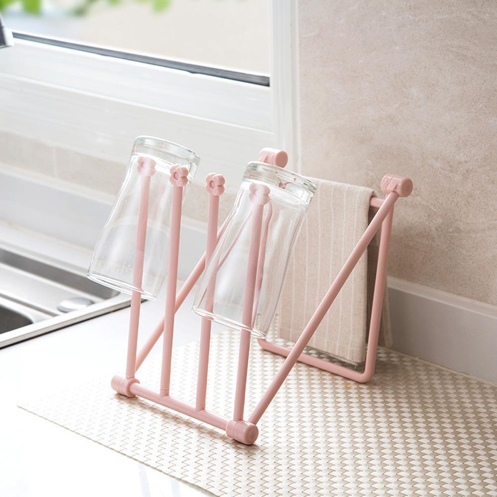Giá Đứng Treo Cốc / Khăn Tắm Thiết Kế Độc Đáo Tiện Dụng Cho Gia Đình
