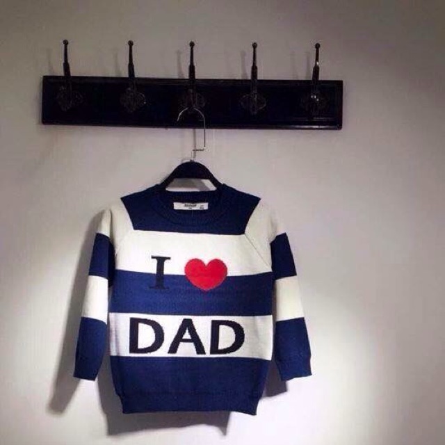 áo len I love dad