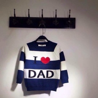 Áo len I love dad