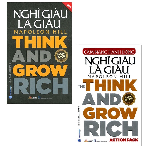 Bộ Sách Nghĩ Giàu Là Giàu (Bộ 2 Cuốn) (Napoleon Hill - Văn Lang)