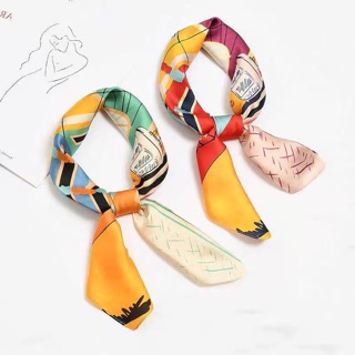 Khăn vuông lụa size 70x70.