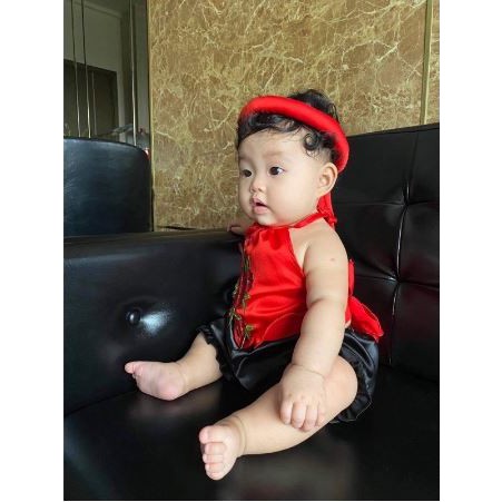 Yếm xinh cho bé (Kèm mấn)