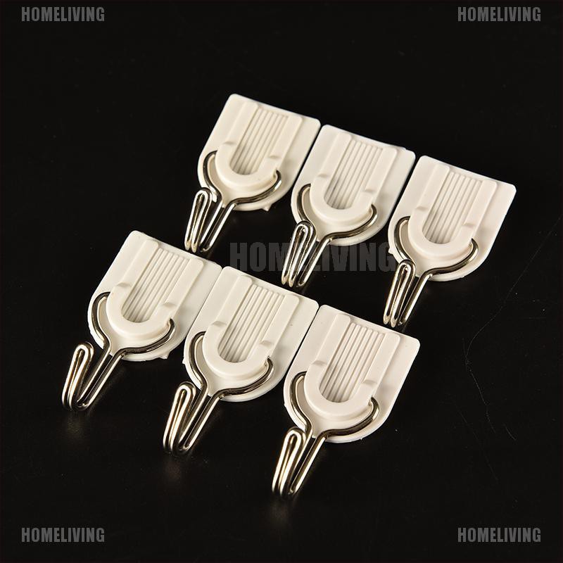 Set 6 Móc Treo Đồ Dán Tường Tiện Dụng