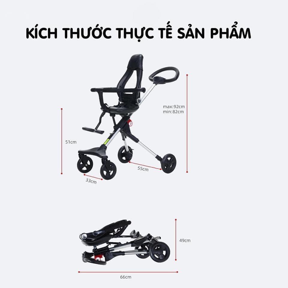 Xe đẩy du lịch Tomorrow full phụ kiện