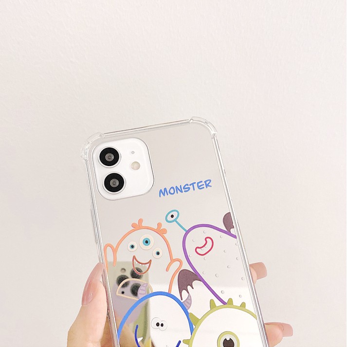 Ốp lưng iphone Monster tráng gương chống va đập 5/5s/6/6plus/6s/6splus/7/7plus/8/8plus/x/xr/xs/11/12/pro/max/plus/promax | BigBuy360 - bigbuy360.vn