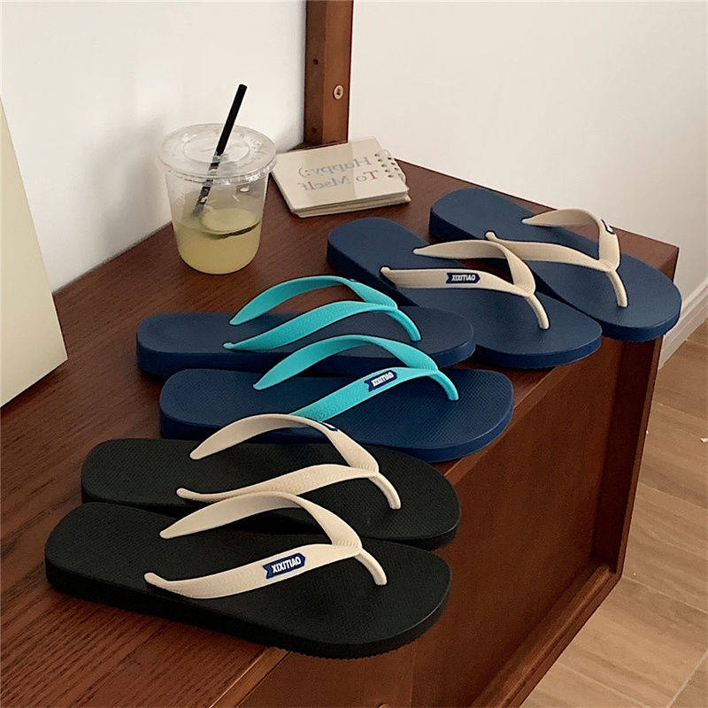 Dép tông nam Dép Thiết Kế Mới Kiểu Dáng Đơn Giản Thời Trang Mùa Hè Theo Phong Cách Hàn Quốc Dành Cho Cặp Đôi