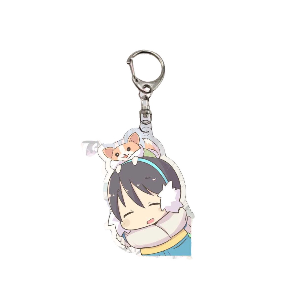 Yuru Camp Have a good day! Móc Khóa Hình Nhân Vật Hoạt Hình Anime Đáng Yêu