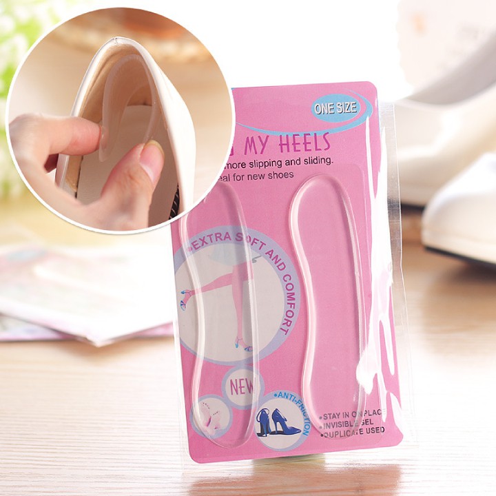 SG - Miếng dán lót gót giày cao gót silicon chống rộng chống trầy chân