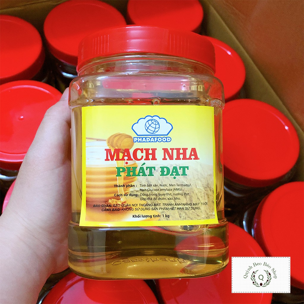 Mạch nha Phát Đạt 1kg hàng chính hãng dùng làm bánh kẹo, thịt quay