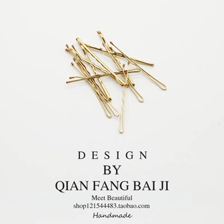 Kẹp tóc retro đơn giản xinh xắn cho nữ