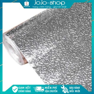 Cuộn giấy bạc dán bếp - decal dán tường nhà bếp ⚡️ cách nhiệt, chống thấm nước ⚡️ (khổ 60cm x 1m-2m-3m)