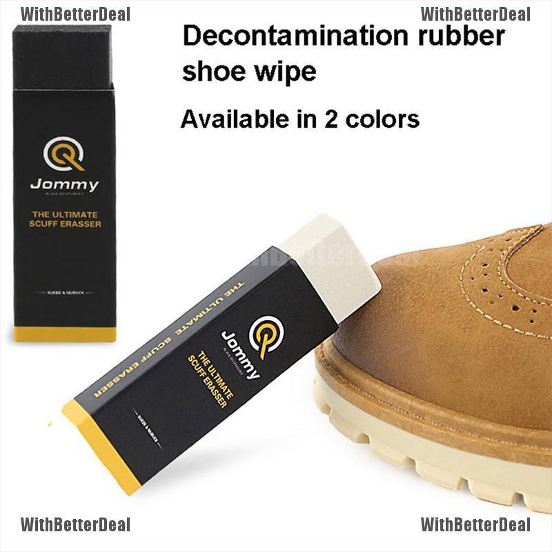 Khối cao su cho giày da lộn Boot Clean Care Eraser Shoe Brush Wipe [BETTER18]