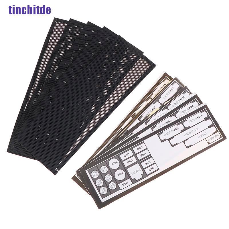 Set 5 Tấm Lọc Bụi Bằng Nhựa Pvc Dành Cho Máy Tính | BigBuy360 - bigbuy360.vn
