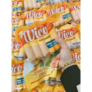 GÓI 500G XÚC XÍCH WICO - DABACO ( 10 CÁI)