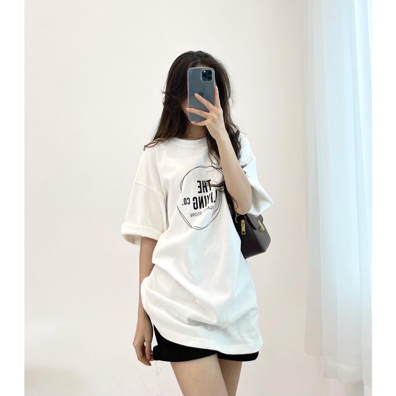 áo thun chữ the living 31578( loại đẹp)
