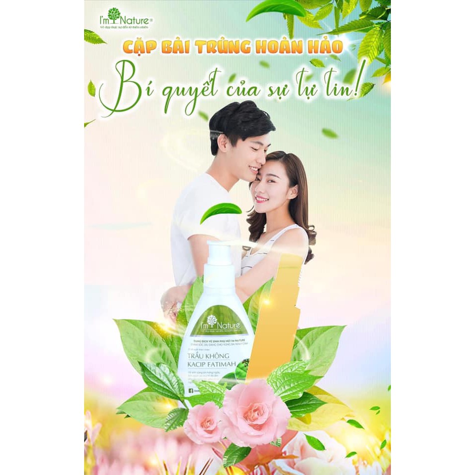 (+Quà) Combo Dung Dịch Vệ Sinh Trầu Không I'm Nature & Xịt Khử Mùi Vùng Kín Eva Bestie 100ml | BigBuy360 - bigbuy360.vn