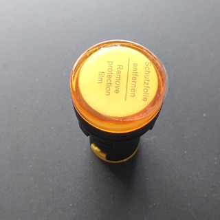 Đèn báo 24V IMV phi 22mm màu vàng loại tốt