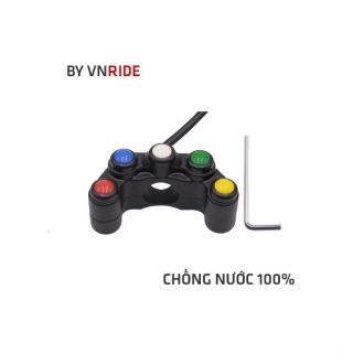 Công tắc 5 nút gắn ghi đông
