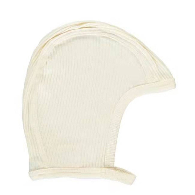 Mũ Trùm Đầu Bằng Cotton Mềm Mại Dễ Thương Cho Bé Sơ Sinh