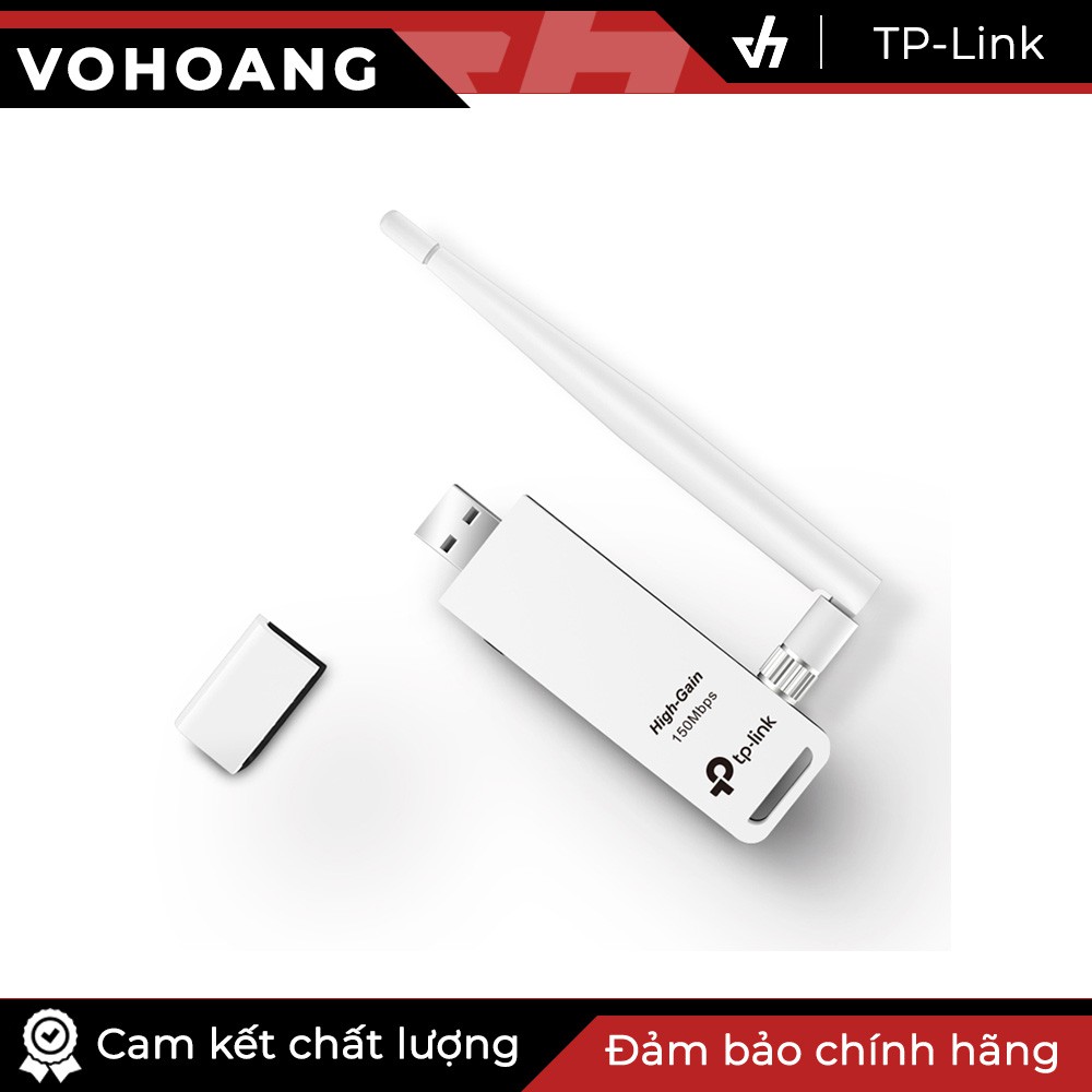 USB THU WIFI TP-LINK 722N (Trắng)