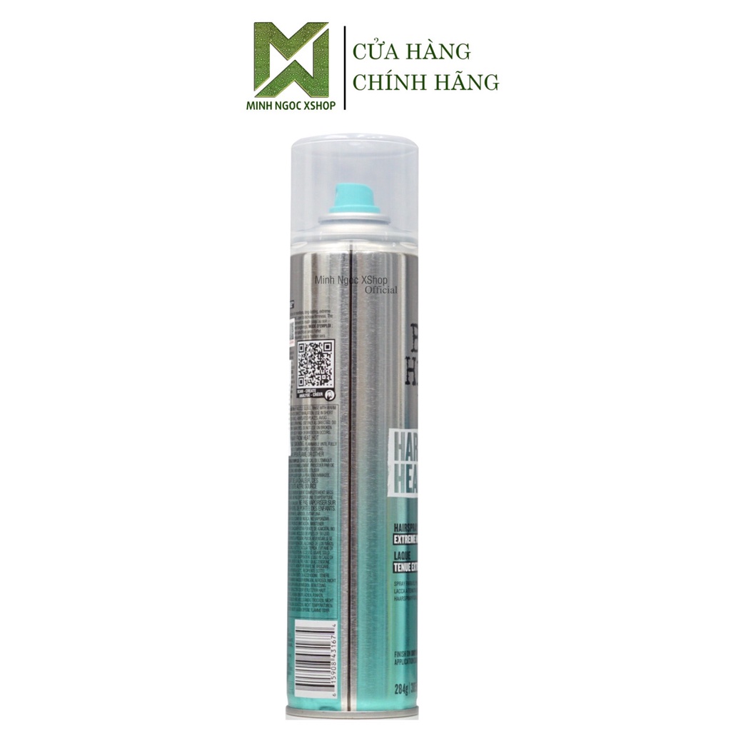 Gôm xịt giữ nếp tóc Tigi Bed Head Hard Head 385ML