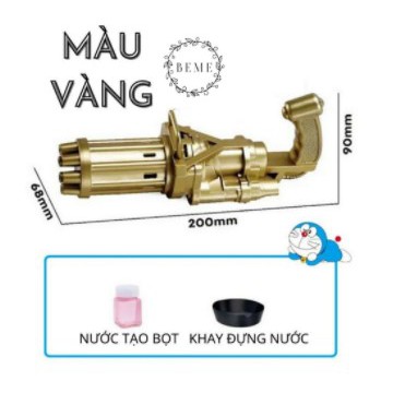 Đồ chơi súng bắn bong bóng xà phòng 8 nòng Cutiebaby cho bé trai, bé gái, trẻ - An toàn cho trẻ