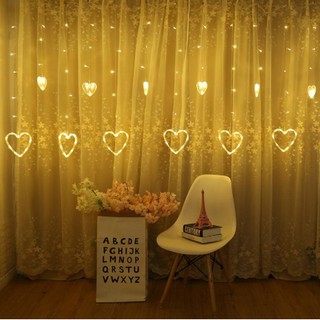 Đèn Led Trang Trí 12 Trái Tim Độc Đáo