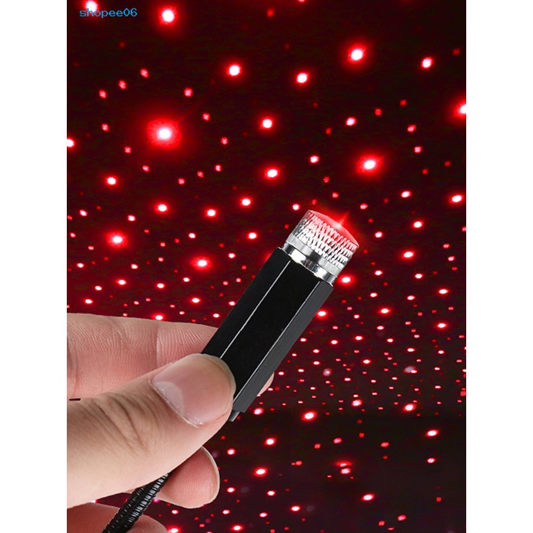 Đèn chiếu sao mini dùng trang trí nội thất xe hơi