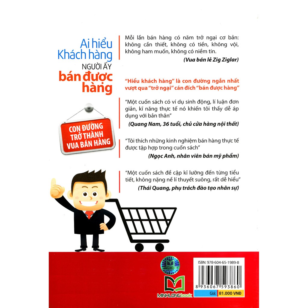 Sách - Ai Hiểu Được Khách Hàng Người Ấy Bán Được Hàng Tặng Bookmark