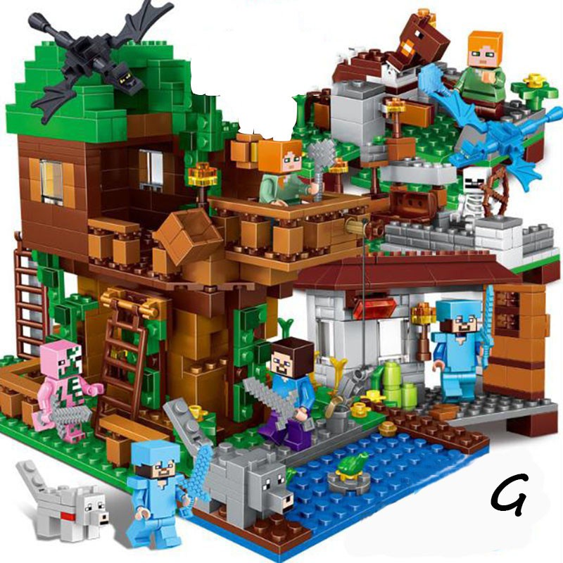 Mô hình Lego nhân vật game Micraft