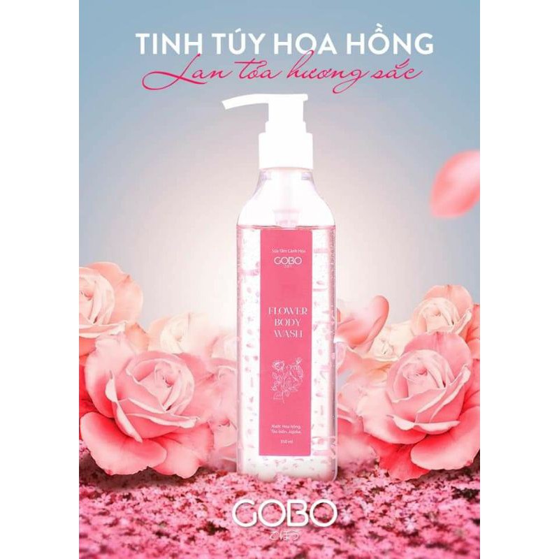 Sữa tắm cánh hoa GOBO
