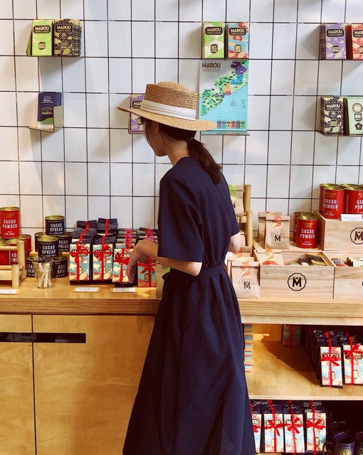 THE19CLUB - Váy sơ mi linen thanh lịch dáng dài - AMAI SHIRTDRESS