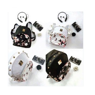 Ba lô nữ hoạ tiết hoa cao cấp A016