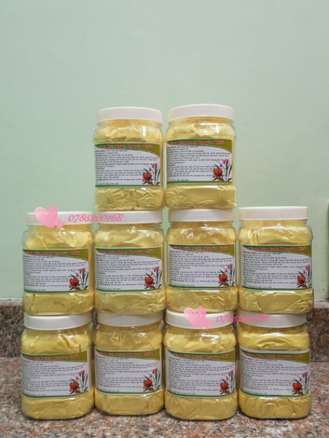 1KG TINH BỘT NGHỆ ĐỎ NGUYÊN CHẤT NHÀ LÀM