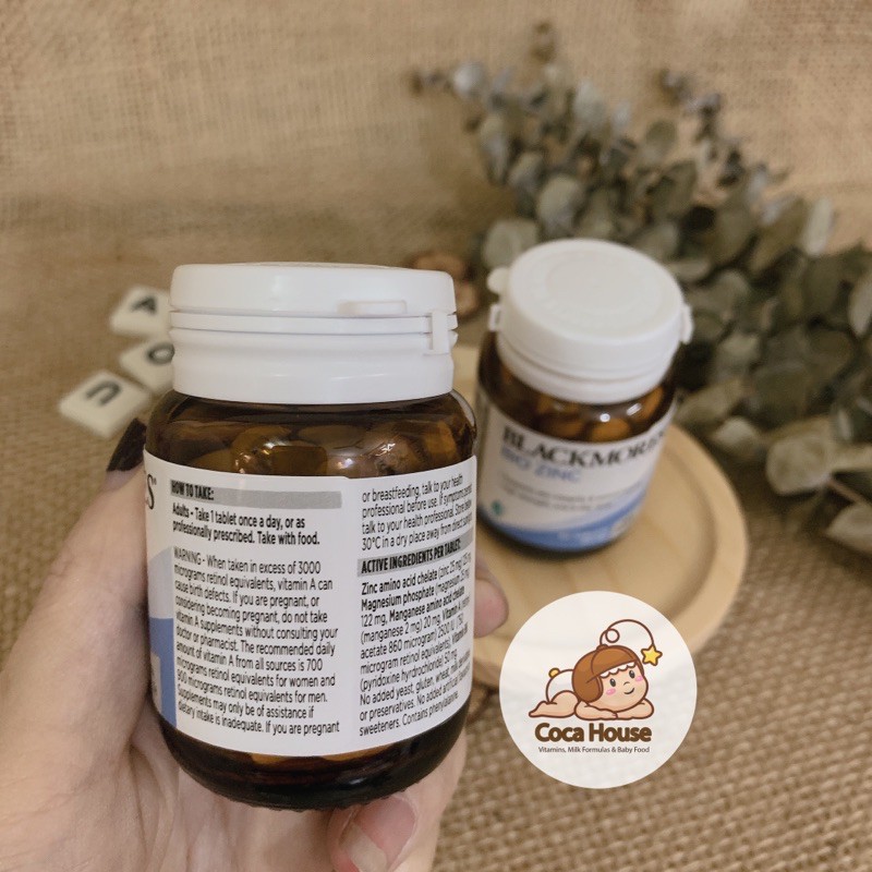 BLACKMORES BIO ZINC 84 VIÊN✅Hàng chính hãng, đủ bill và tem✅hỗ trợ giảm mụn, đẹp da | BigBuy360 - bigbuy360.vn