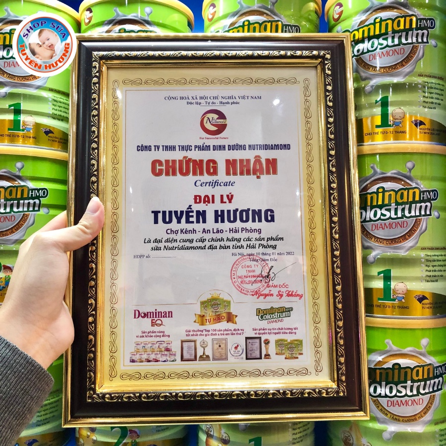 Sữa Dominan Colostrum HMO số 1,2,3 Hộp 800g & 400g Chính Hãng