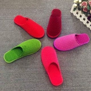Dép bông đi trong nhà (2 size người lớn và trẻ em)