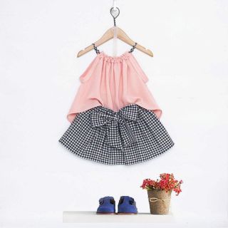 Set áo lụa tơ tằm+ váy thô mềm