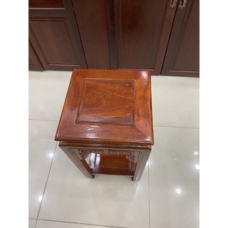 [HCM] Ghế đôn vuông mặt gỗ 30x30cm, chiều cao nhiều kích cỡ, chân có đế, thích hợp kê các chậu cây hoặc vật dụng