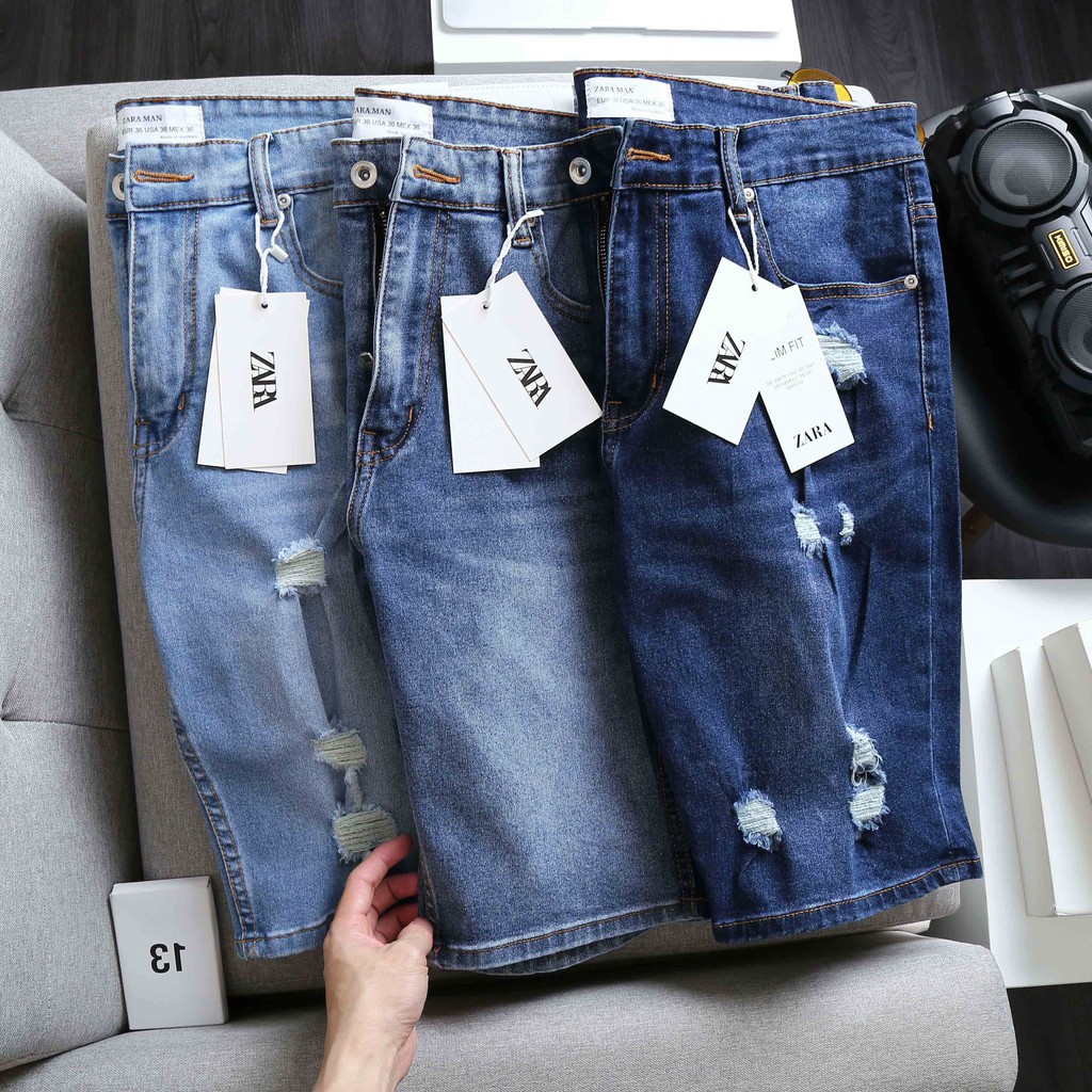 bigsize < 130kg QUẦN SHORT JEAN NAM BIGSIZE