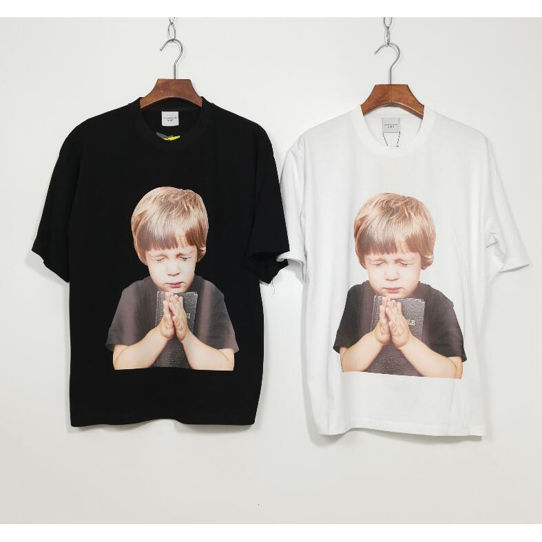 ADLV Áo Thun Ngắn Tay Chất Liệu Cotton In Hình Độc Đáo Hiệu Unisex Thời Trang