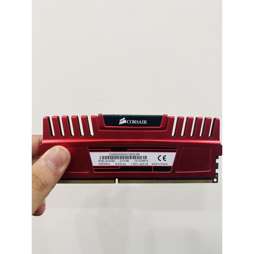 RAM Corsair VENGEANCE 4GB (1x4GB) DDR3 Bus 1600Mhz