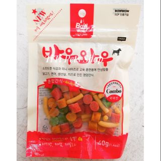 Snack hỗn hợp cho chó mèo 40g