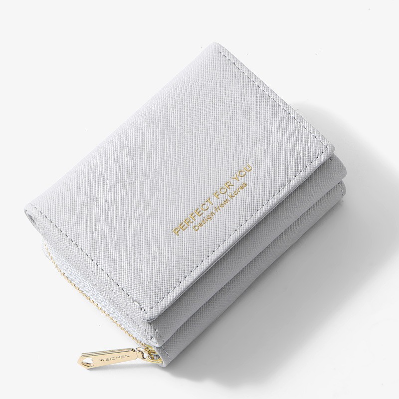 Ví Nữ Mini Cầm Tay PERFECT FOR YOU Đựng Tiền Gập 3 Nhỏ Gọn Nhiều Ngăn Tiện Dụng Da Xước Cực Đẹp PFY04 - Micocah Mall | BigBuy360 - bigbuy360.vn