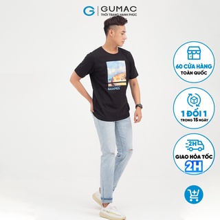 Quần jeans nam wash rách GUMAC thể thao, năng động QJNB7105