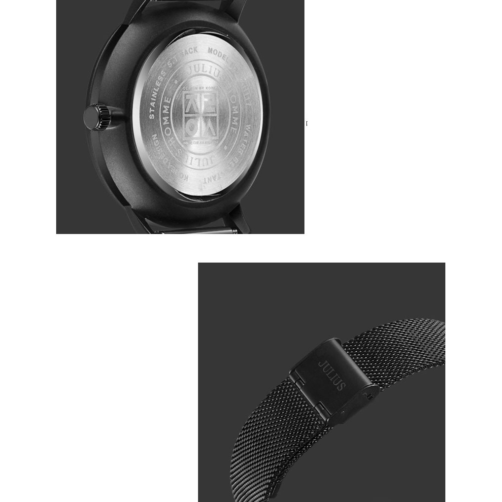 Đồng hồ nam Julius JAH-117 dây thép
