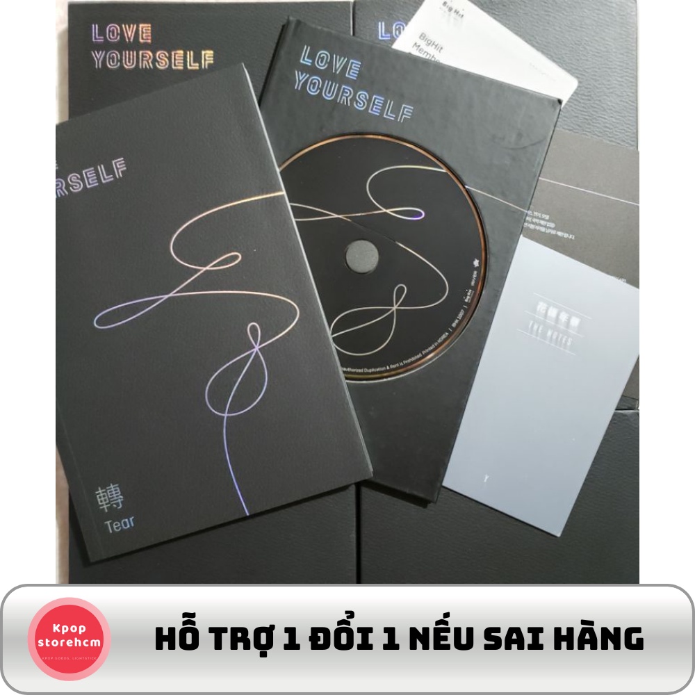 BỘ ẢNH TEAR BTS LOVE YOURSELF