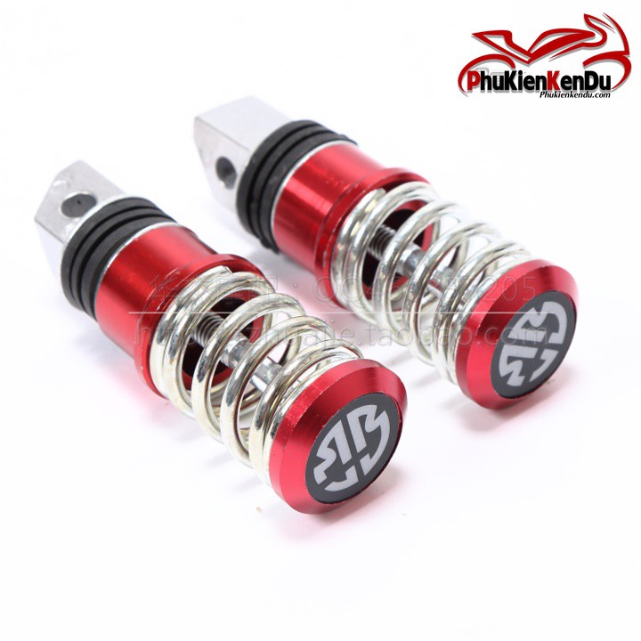 Gác chân lo xo xếp sau  Nhôm Đặc kiểu raider gắn wave, sirius, vario, exciter ab và nhiều dòng xe máy khác