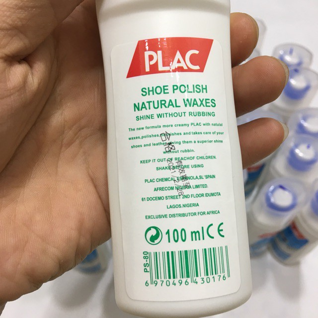 Nước vệ sinh giầy PLAC