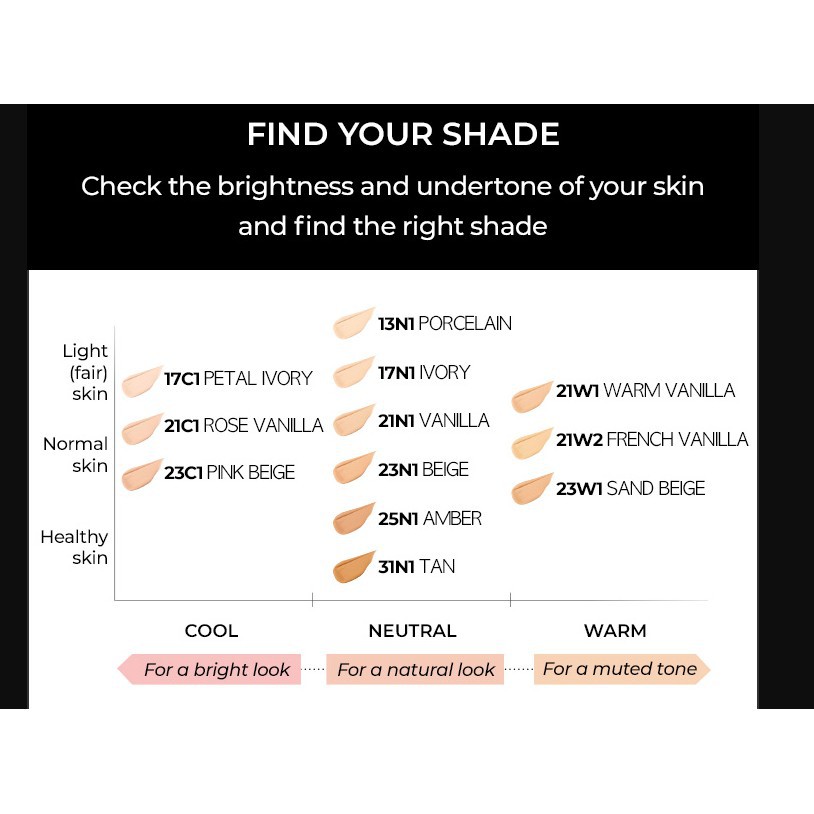 MBC-mIni KEM NỀN HERA BLACK FOUNDATION SPF15/PA+ WEIGHTLESS COVER FIT LIQUID FOUNDATION 10ml và 3ml